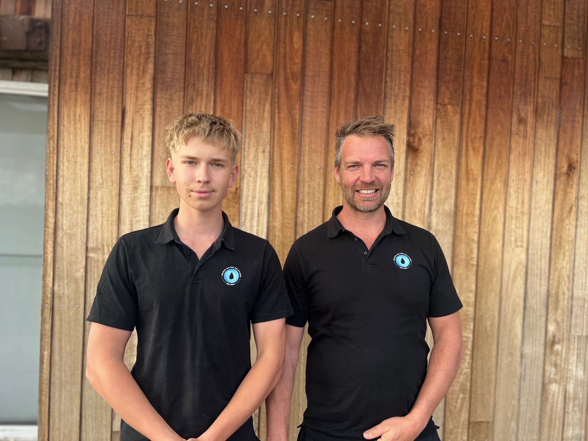 Jett van Dreven and the Origin Water Solutions team